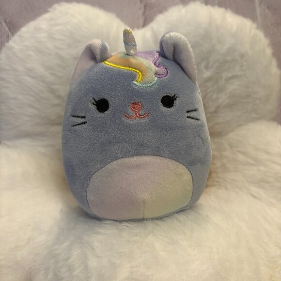 Clarice Purple Cat Capsule Squishmallows 4" Canada Only 2021 Plush (SKU: 168TO) - Picture 1 of 4